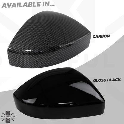 Replacement Mirror Caps for Range Rover Evoque 2014+ - Gloss Black