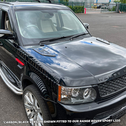 Bonnet Vents for Range Rover Sport L320 - Black & Grey