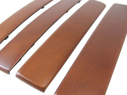 Door Card Inserts (4pc) for Range Rover L322 2006-12 - Cherry Wood