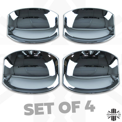 Door Handle Scuff Plates (4 pc) - Chrome - for Land Rover Discovery 5