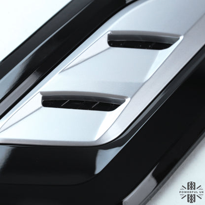 Bonnet Vents for Range Rover Sport L320 - Black & Silver