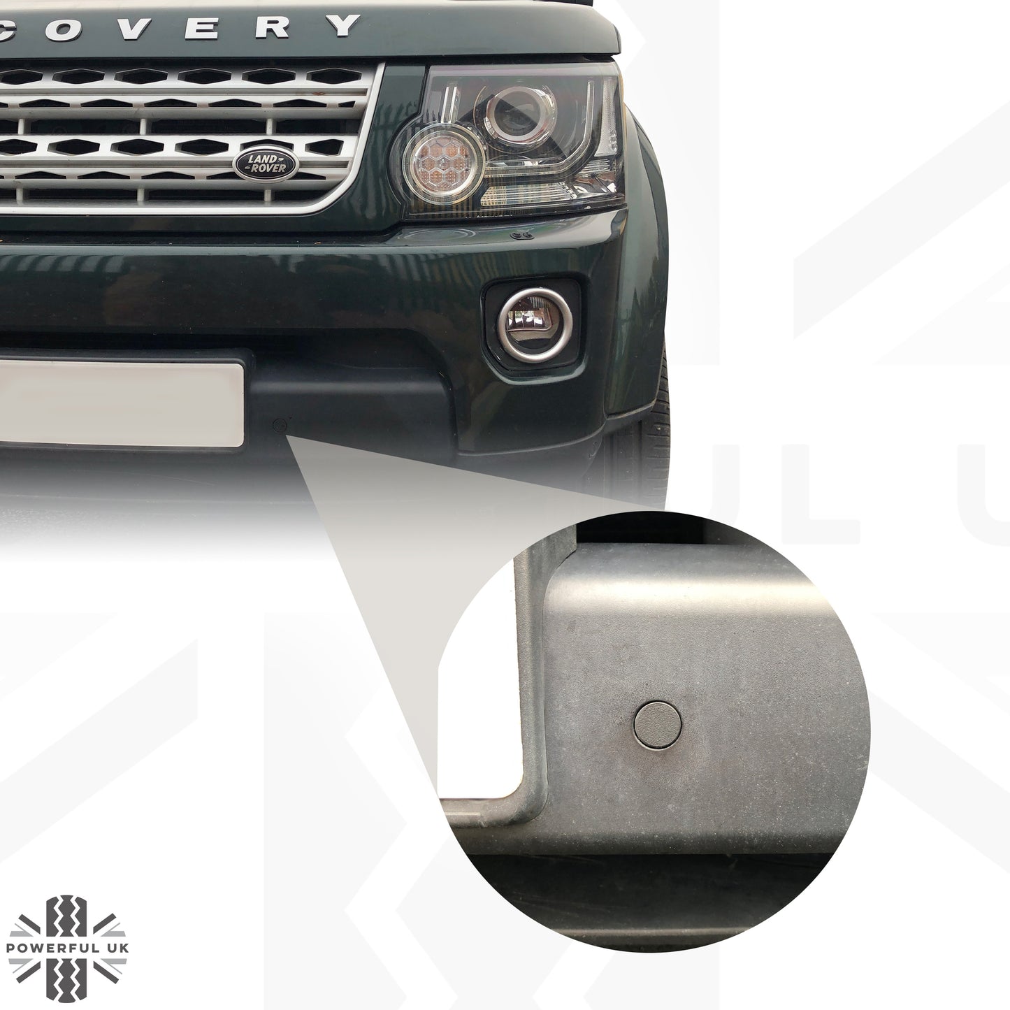 Parking Sensor Cover Stickers x 8 for Land Rover Discovery 5