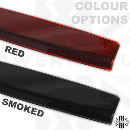 Rear Spoiler Brake Light Assembly - Aftermarket - Red - for Range Rover L322