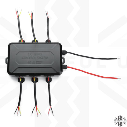 Auxillary Light Controller Box & Remote (Bluetooth)