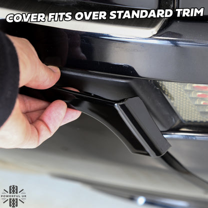 Rear Bumper Trim Strip (Dynamic models only) - Gloss Black for Range Rover Evoque