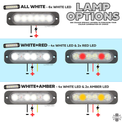 LED Reverse light upgrade kit for Land Rover Defender L663 - All White