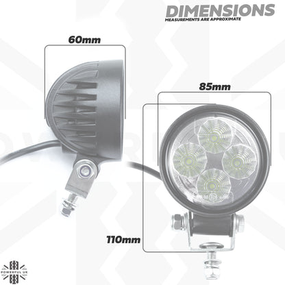 3" LED Round Work Light