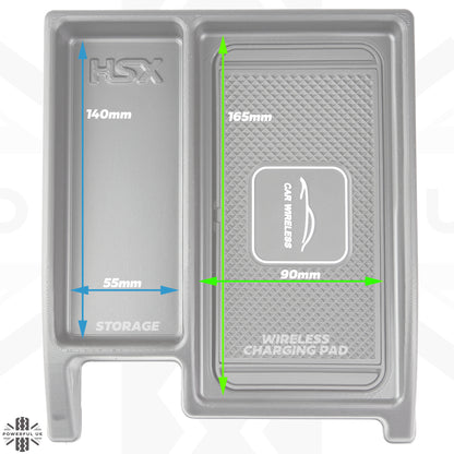 Wireless Charging Tray (Option 1) for Range Rover L405 2013-17 (for vehicles WITH fridge)