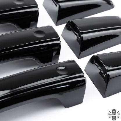 'Autobiography Style' Door Handles Skins in Black for Range Rover Evoque