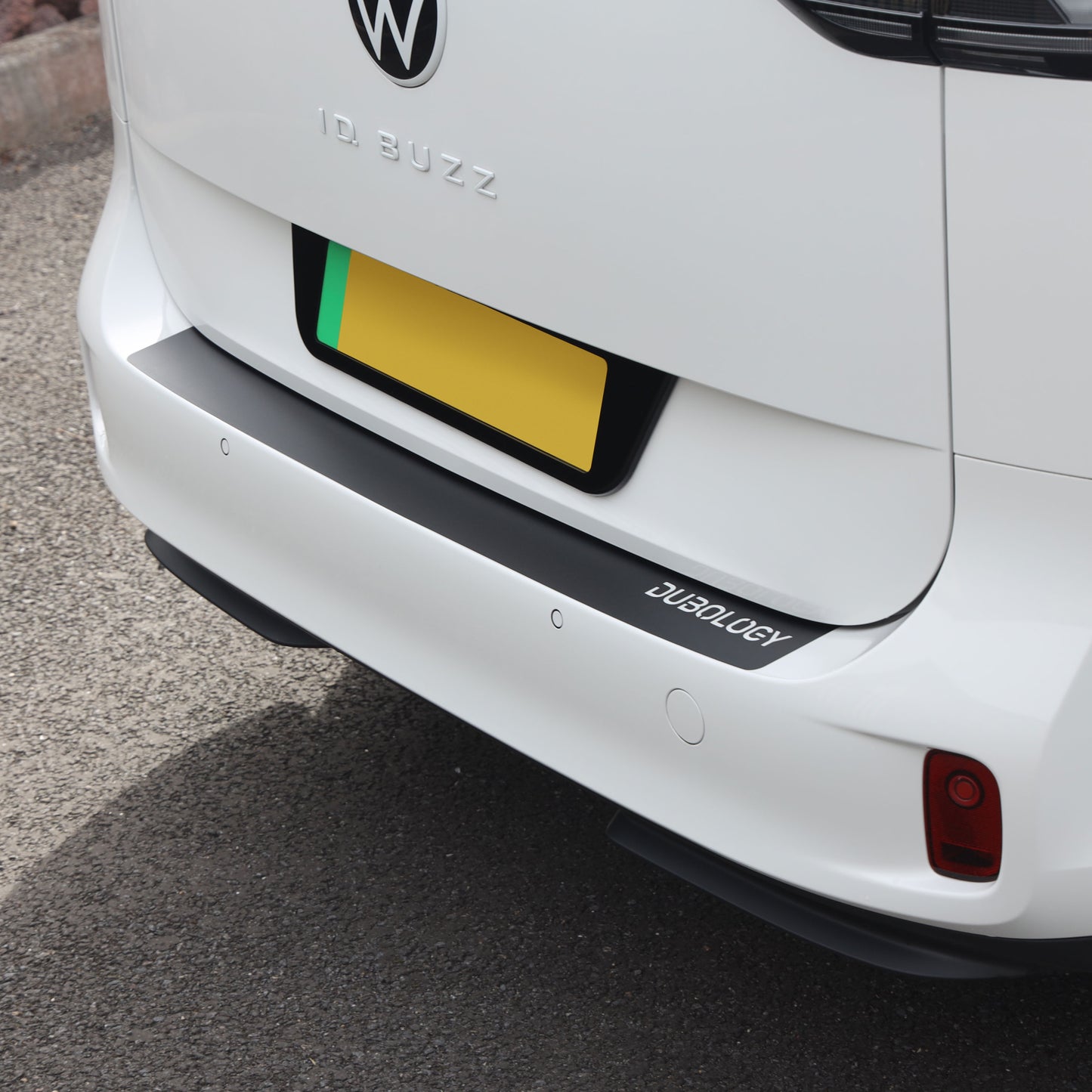 Rear Bumper Protection Decal for VW ID. Buzz - Dubology logo