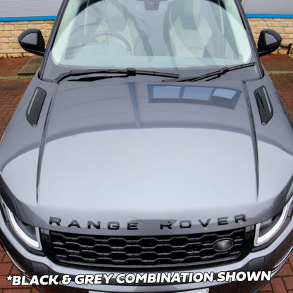 Dummy Bonnet Vents (Type 2) - 'Black & Copper' for Range Rover Evoque