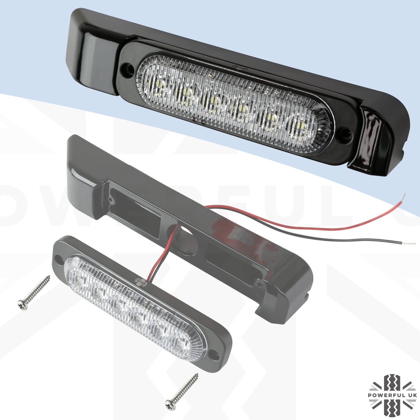 LED Reverse light upgrade kit for Land Rover Defender L663 - All White