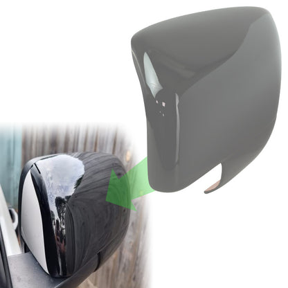 Full Wing Mirror Covers for Land Rover Freelander 2 (2010 on mirrors) - Gloss Black