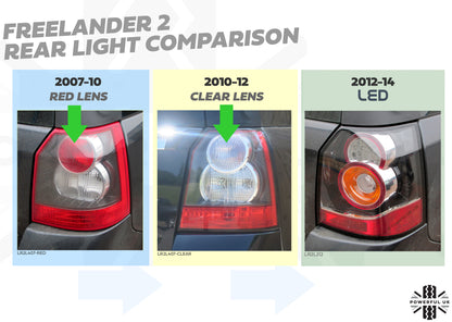 Rear Light Assembly for Freelander 2 (2010-12) Clear Brake Lens - Right