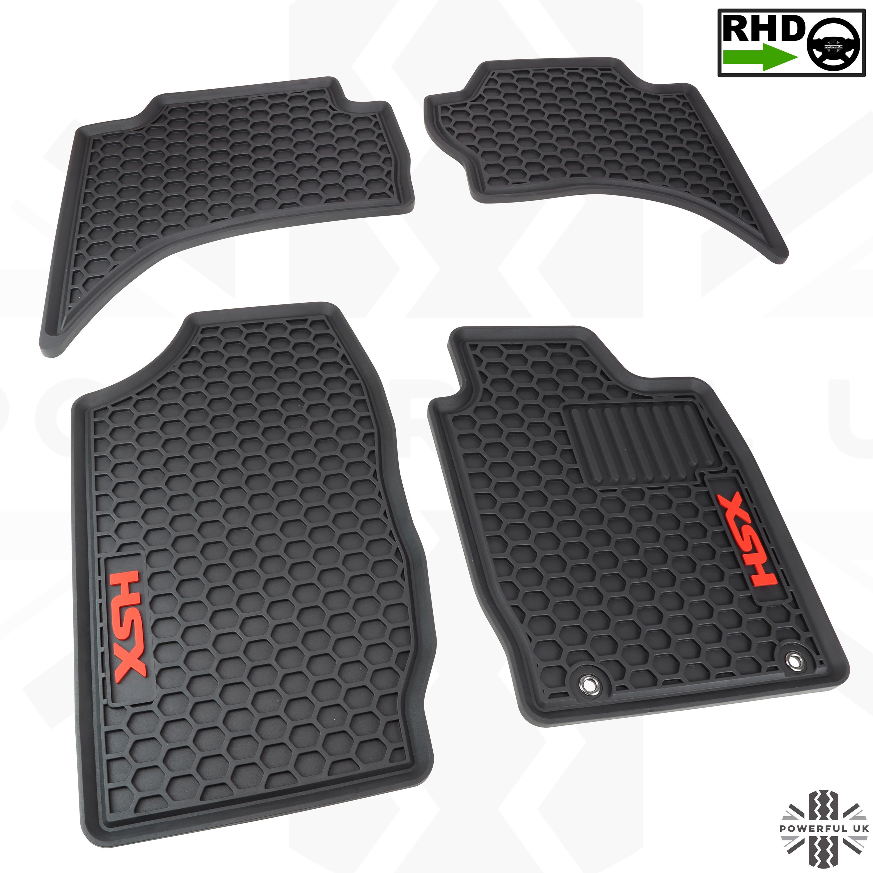 Mitsubishi l200 warrior clearance rubber floor mats