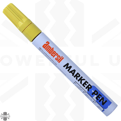 Ambersil Paint Marker Pen - Yellow