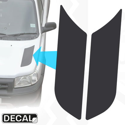 Bonnet Decals - Side Panels Only for Land Rover Freelander 1