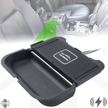 Cubby Box Wireless Phone Charging Kit for Range Rover Sport L320 (No Fridge)