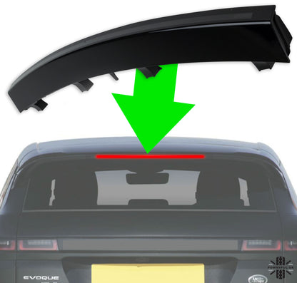 Rear Roof Spoiler LED Brake Light - Genuine - For Range Rover Evoque 2016