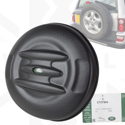 17" Rigid Spare Wheel Cover Genuine for Land Rover Freelander 1