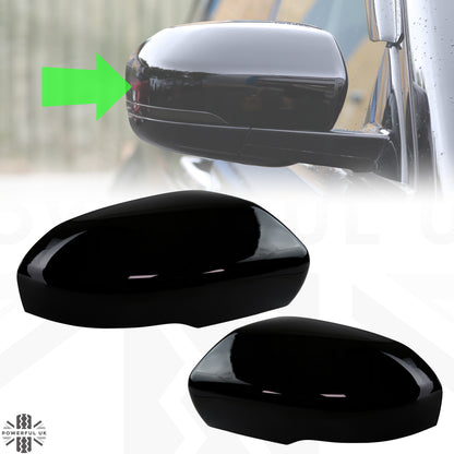 Mirror Caps for Range Rover Evoque 2011-14 - Gloss Black