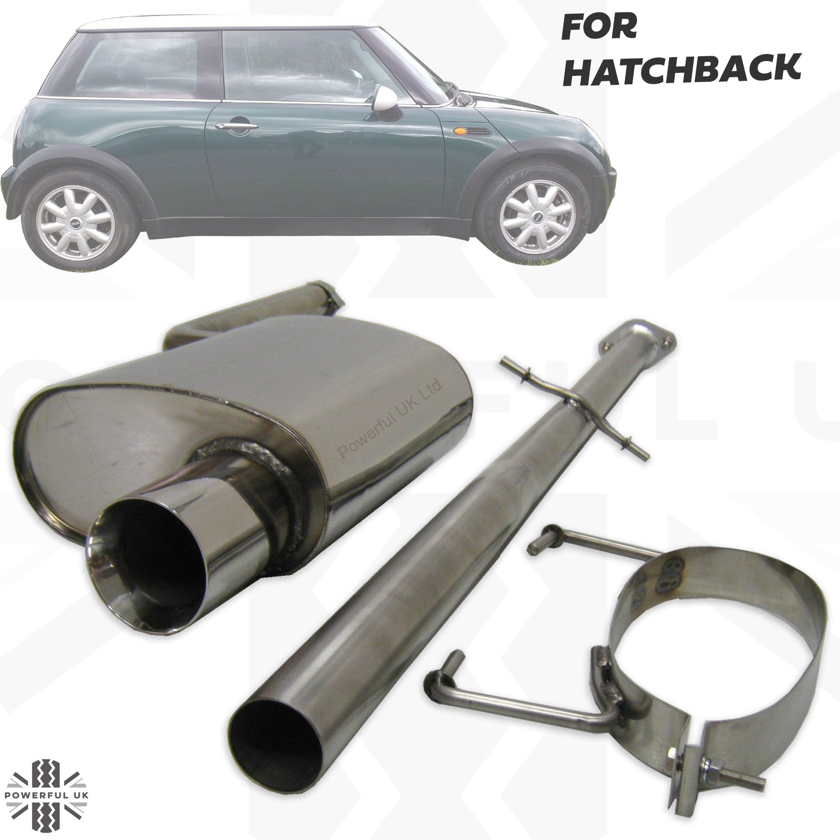 Mini cooper store exhaust replacement