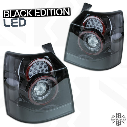 Black LED Rear lights for Land Rover Freelander 2012-14 - Pair