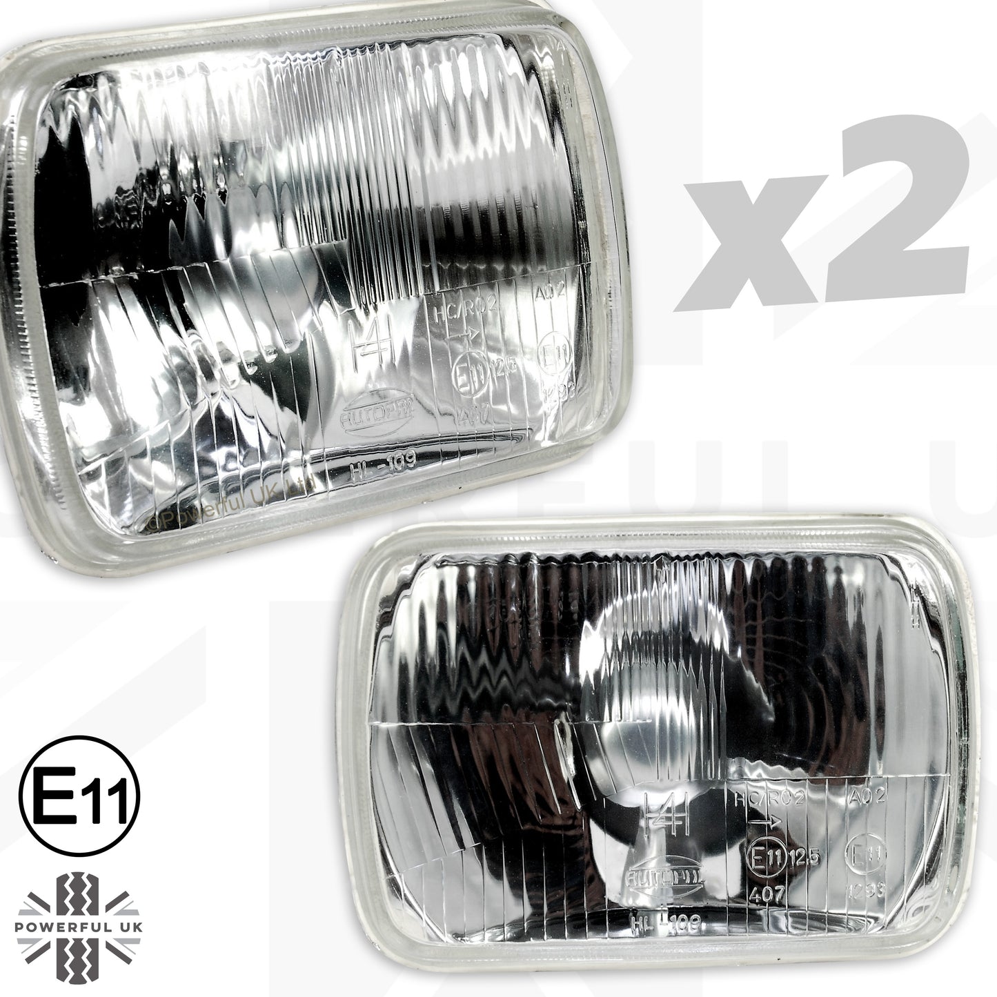 Halogen Headlight Mitsubishi L300 Van - PAIR - RHD