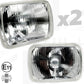 Halogen Headlight Mitsubishi L300 Van - PAIR - RHD