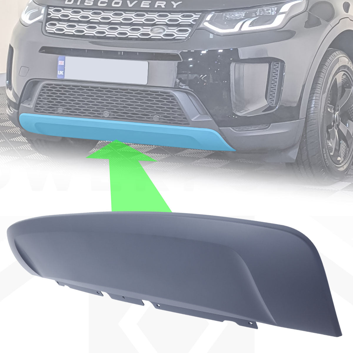 Front Tow Eye Cover for Land Rover Discovery Sport 2020 Standard Bumper