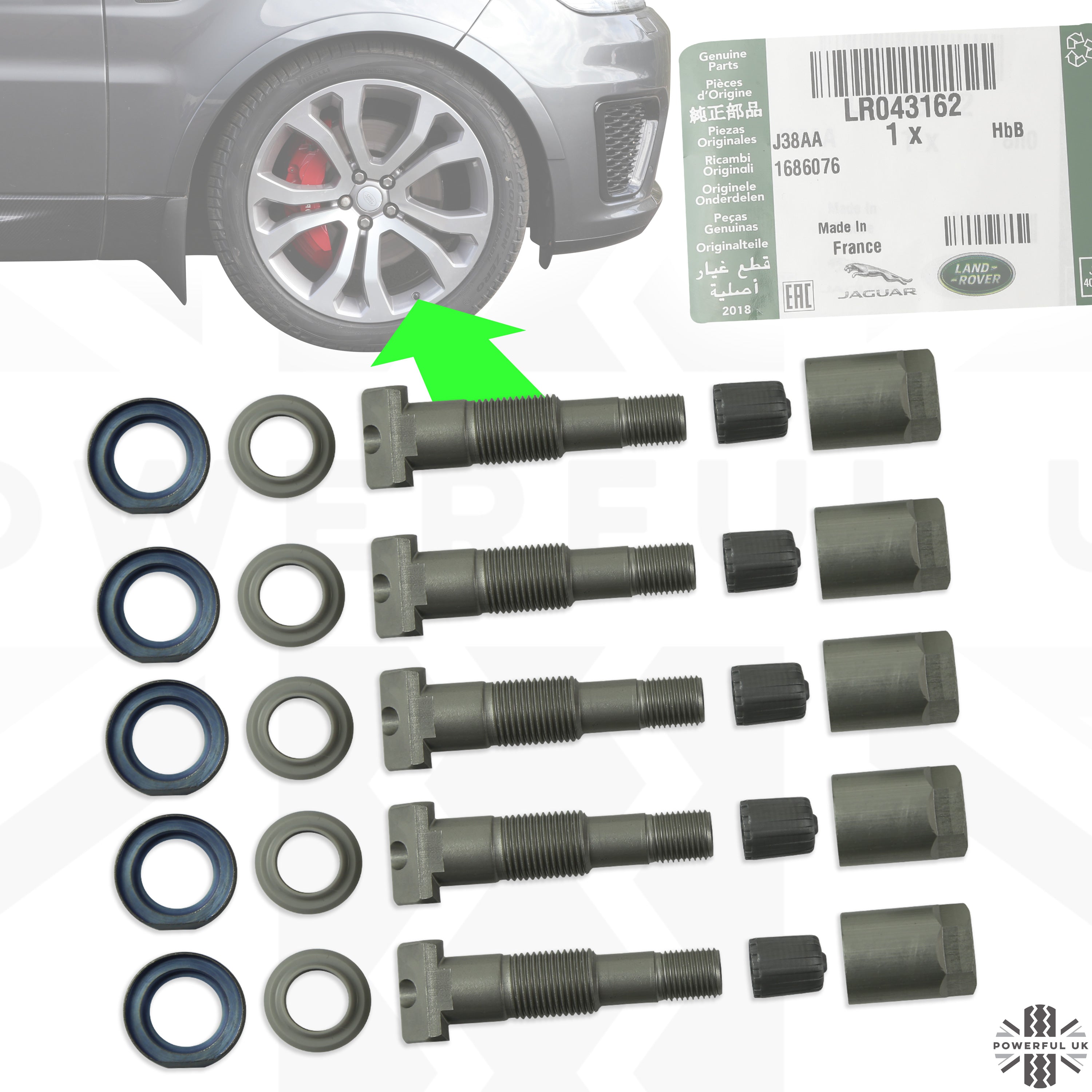 Range rover store p38 tyre pressure