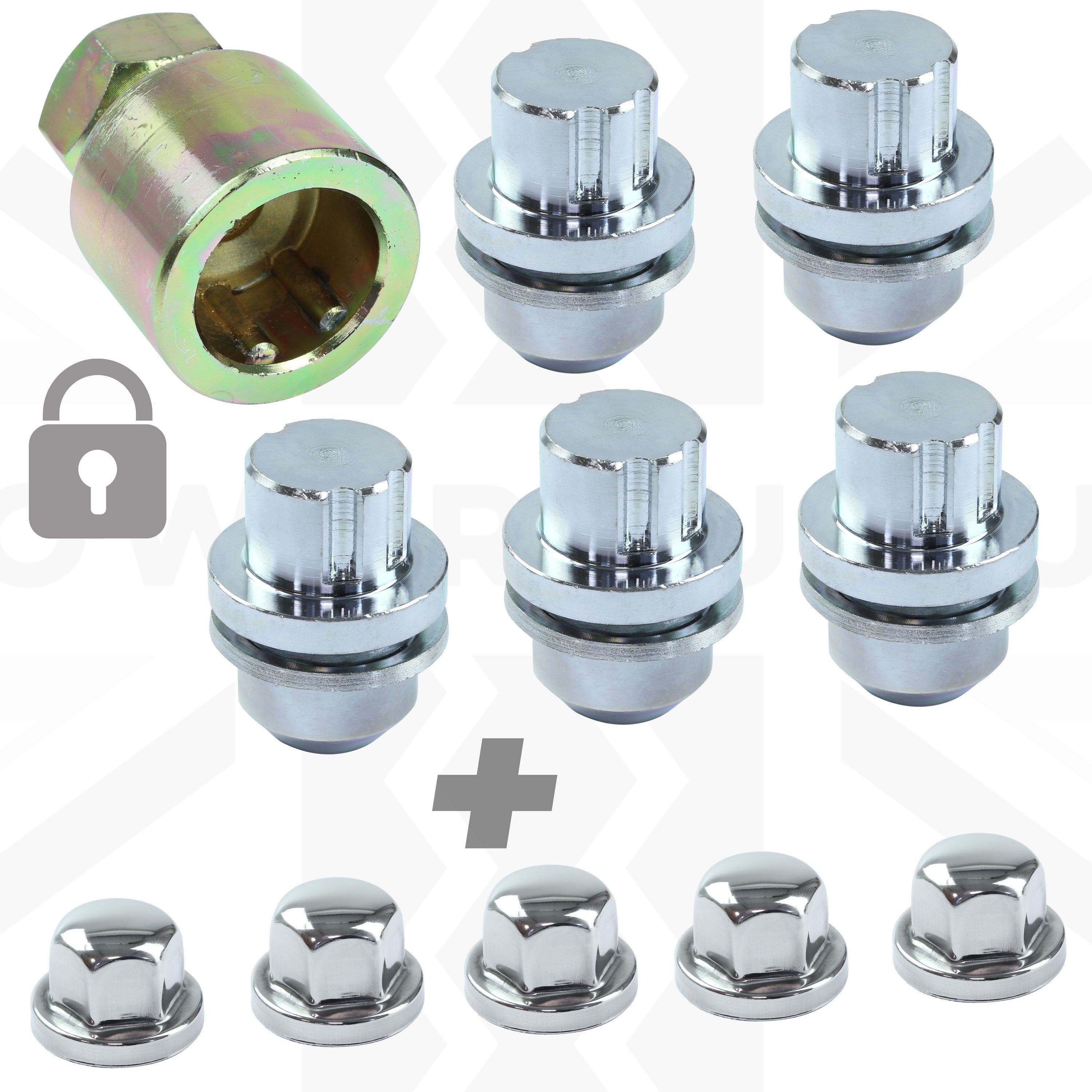 New set of locking wheel nuts new arrivals