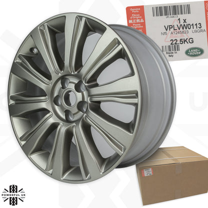 19" Alloy Wheel - Satin Grey Gold for Land Rover Freelander 2 Genuine