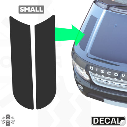 Bonnet Side Panel Decals - Small Type for Land Rover Discovery 3&4