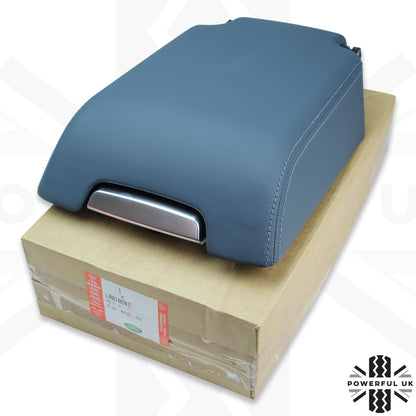 Cubby Box Lid - Ocean Grey Leather for Range Rover Sport 2010