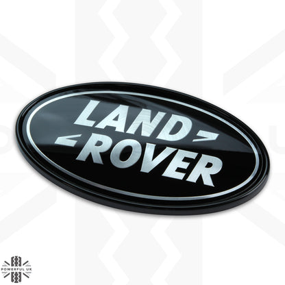 Black & Silver Badge on Gloss Black Plinth for Range Rover L405