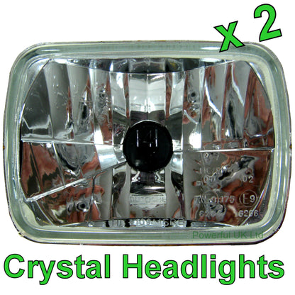 Crystal Headlight Upgrade Kit Jeep Cherokee - RHD