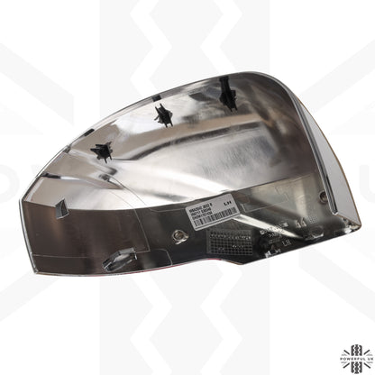 Genuine Mirror Covers - Top Half Caps for Range Rover L405  - Chrome