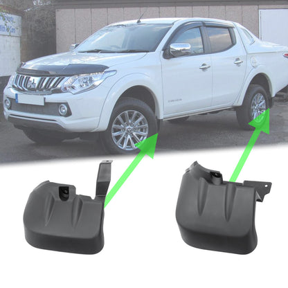 Mudflap Kit (Front & Rear) for Mitsubishi L200 (2015-19)