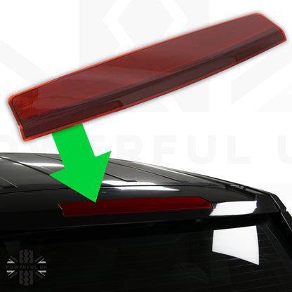 Rear Spoiler Brake Light Assembly - Aftermarket - Red - for Range Rover L322