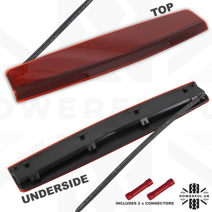 Rear Spoiler Brake Light Assembly - Aftermarket - Red - for Range Rover L322