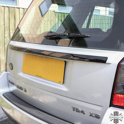 Tailgate Strip Gloss Black - for Land Rover Freelander 2 2010+