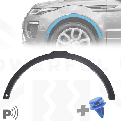 Front Wheel Arch Trim with PDC Hole for Range Rover Evoque 1 (2011-18) - LEFT