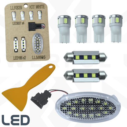 LED Interior Light kit in White for Land Rover Freelander 2 (NO Map Light Version)