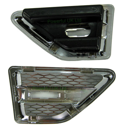 Side Vents - Chrome - for Land Rover Freelander 2 - PAIR