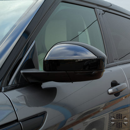 Mirror covers for Range Rover Evoque 2014+ - Gloss Black