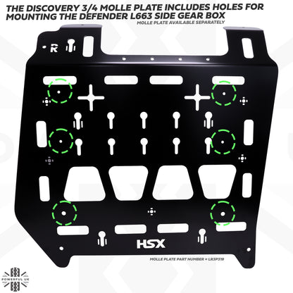 Gear Box to Molle Plate fixing kit for Land Rover Discovery 3/4