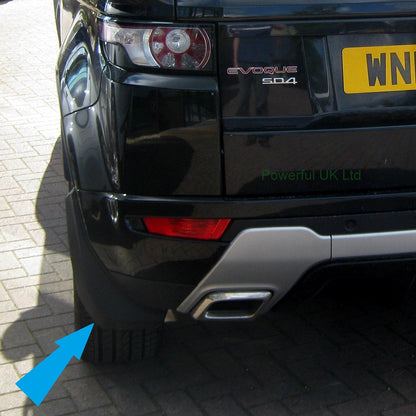 Mudflap Kit for Range Rover Evoque L538 Dynamic - Rear - Aftermarket