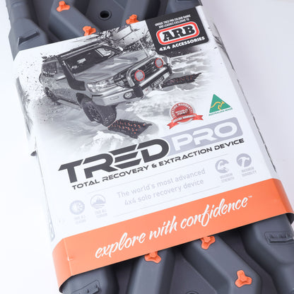 ARB x TRED PRO Recovery Boards in Grey & Orange - Twin Pack