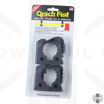 2x QuickFist Original Clamps